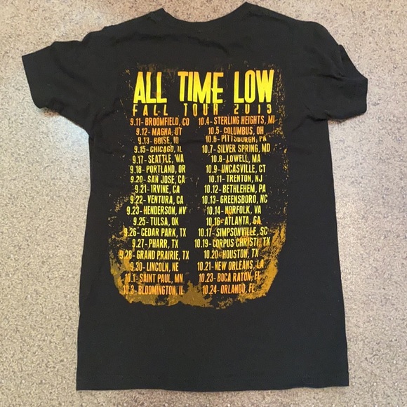 2013 All Time Low shirt - Picture 2 of 3